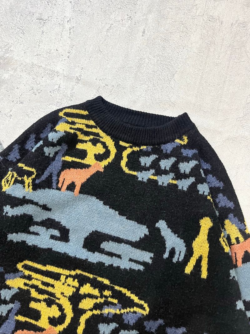 PRINTED KNITSWEATER, foto 4