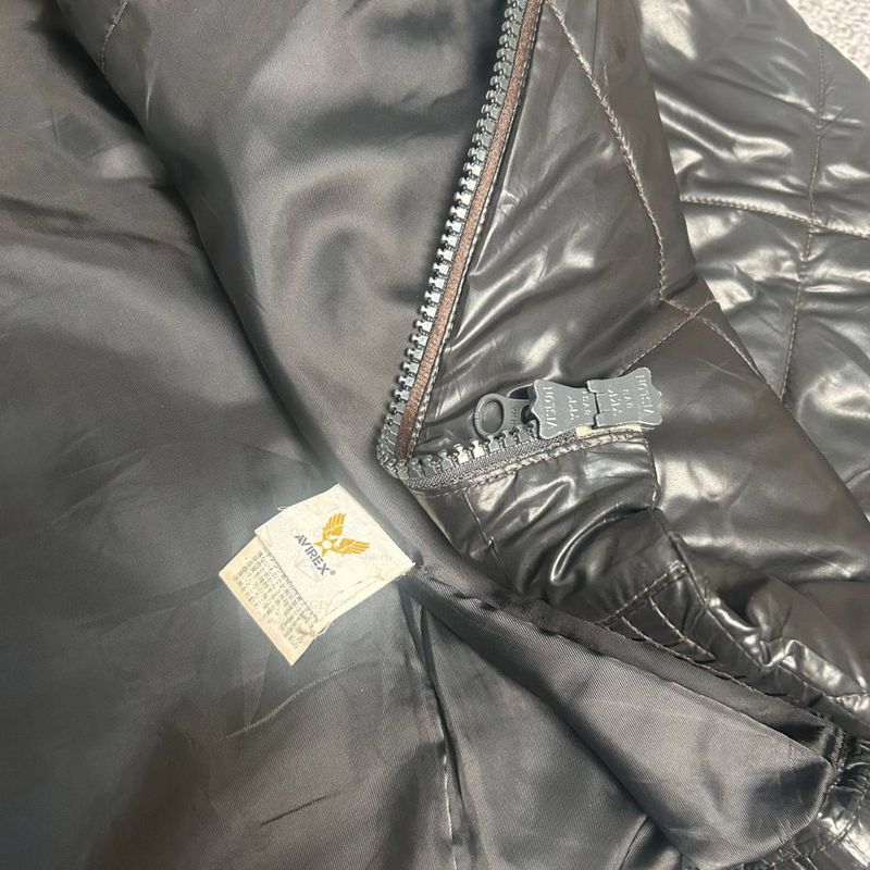 Avirex puffer bulang jaket, foto 8