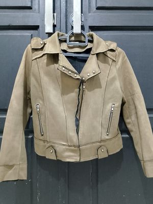 Jacket suede