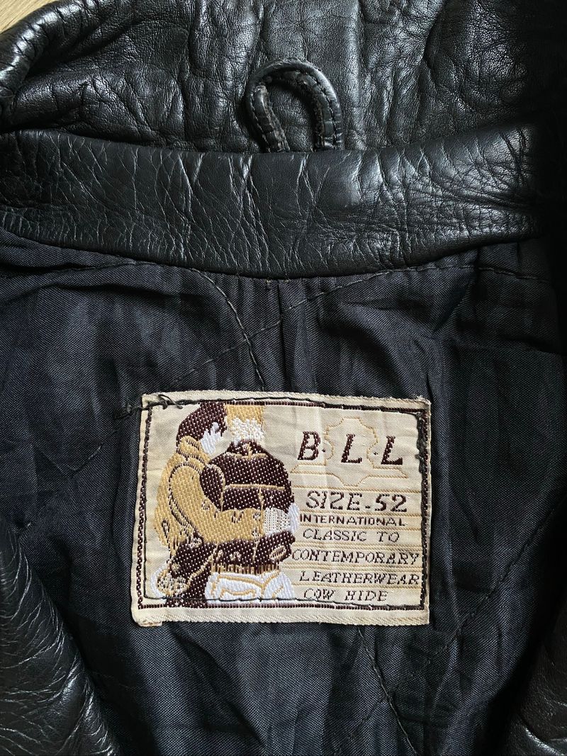 “B.L.L” VEST RAMONES LEATHER JACKET, foto 4