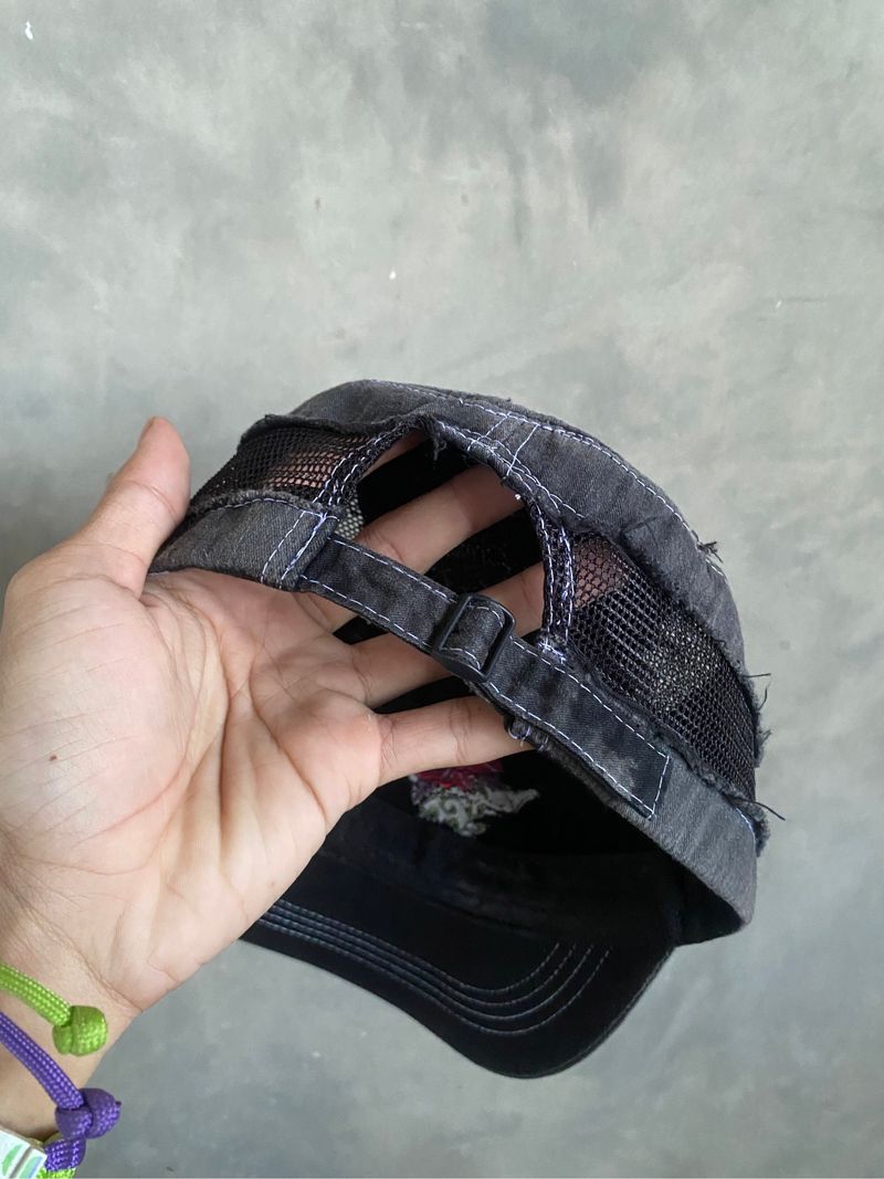 Grunge Patrol Cap Studed y2k washed colour, foto 7