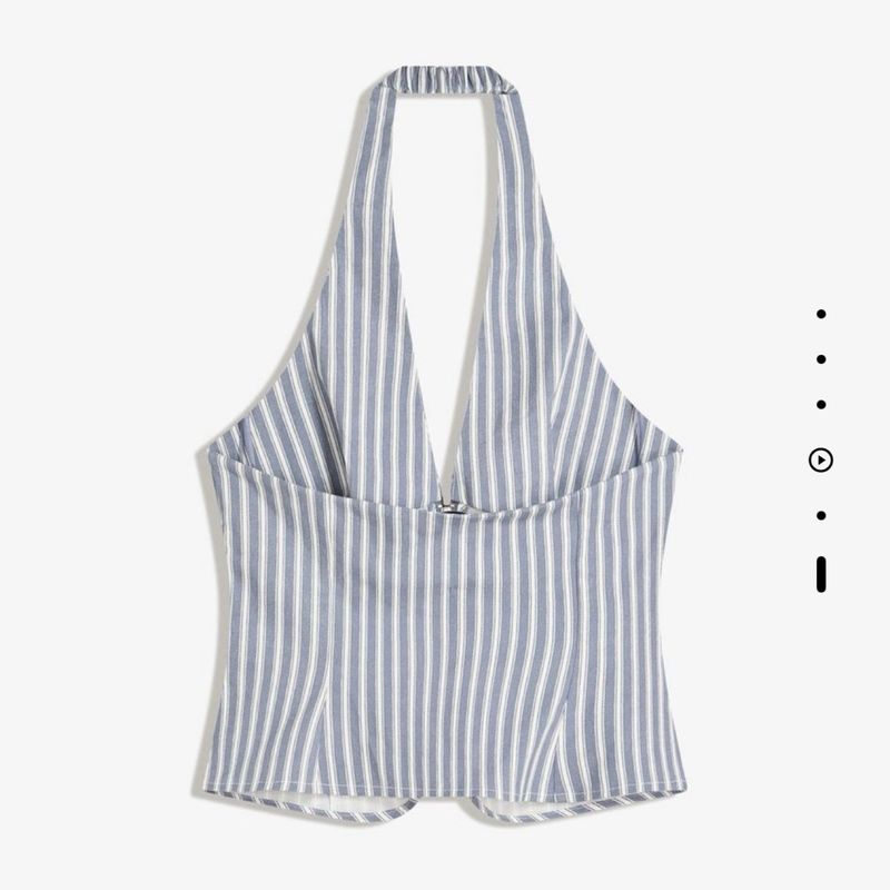 atasan halter bengaline bershka, foto 3