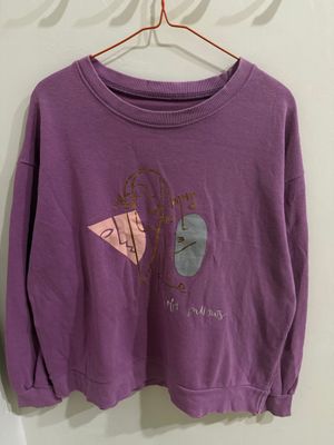 Sweater ungu (100)