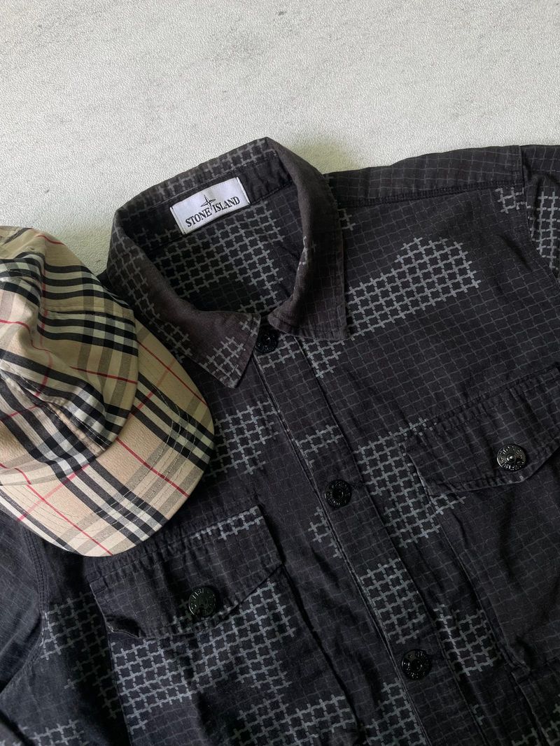 stone island camo grid, foto 2