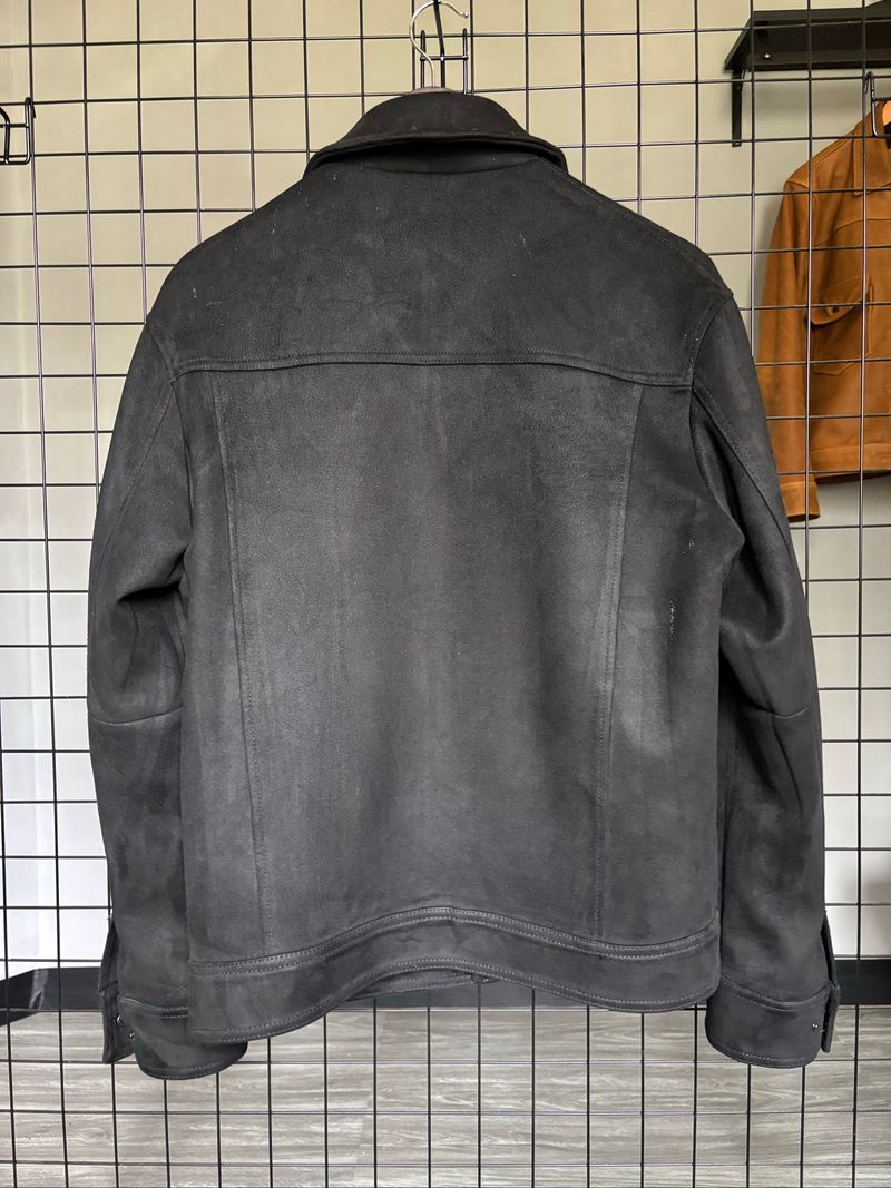 ZARA BUTTON SUEDE JACKET, foto 5