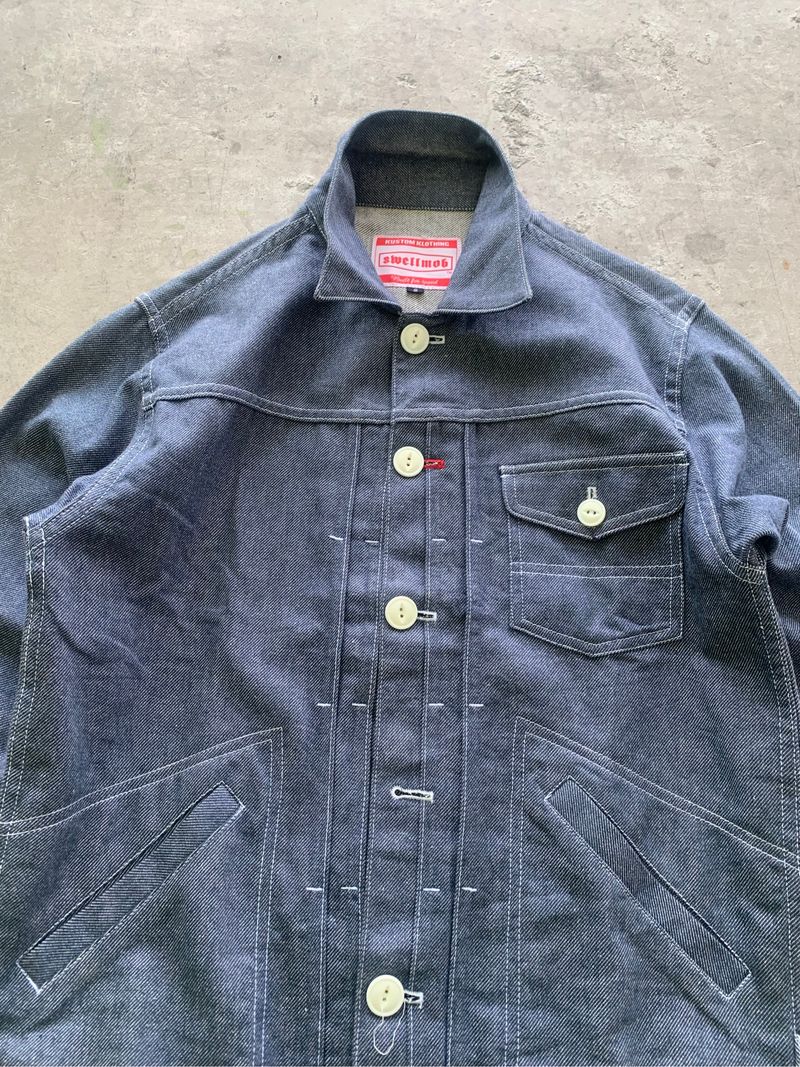 Trucker Jacket Type 1 Custom by @swellmob_official, foto 2