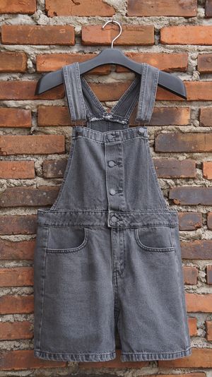 Uniqlo Vintage Playsuit Wanita black
