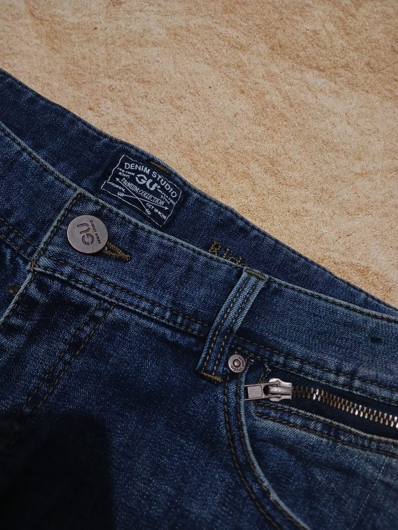Jeans gu rider slim straight second thrift, foto 3