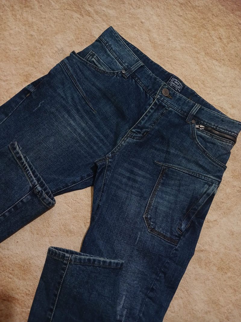 Jeans gu rider slim straight second thrift, foto 5