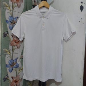 Spao Polo Shirt (Basic White)