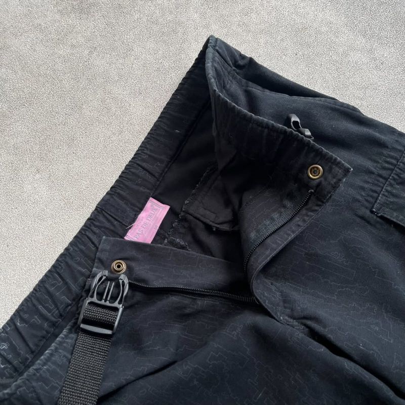 Pas de Deux cargo tectical longpants pattern black,Loose Fit, foto 7