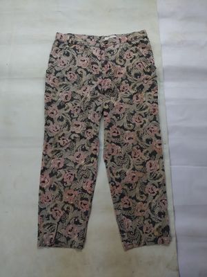 Simple Life Floral Denim Pants
