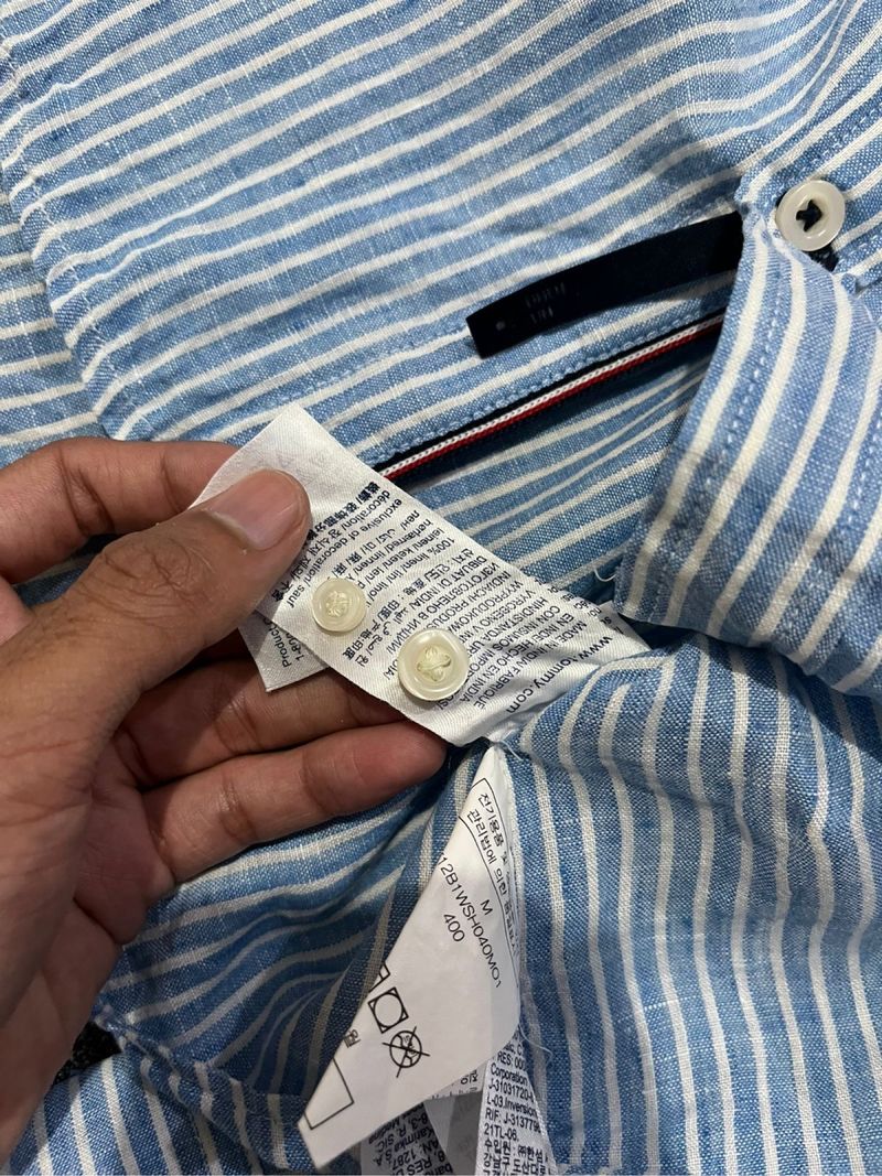 KEMEJA STRIPPED TOMMY HILFIGER, foto 5
