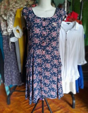 Katun floral 22rb orens