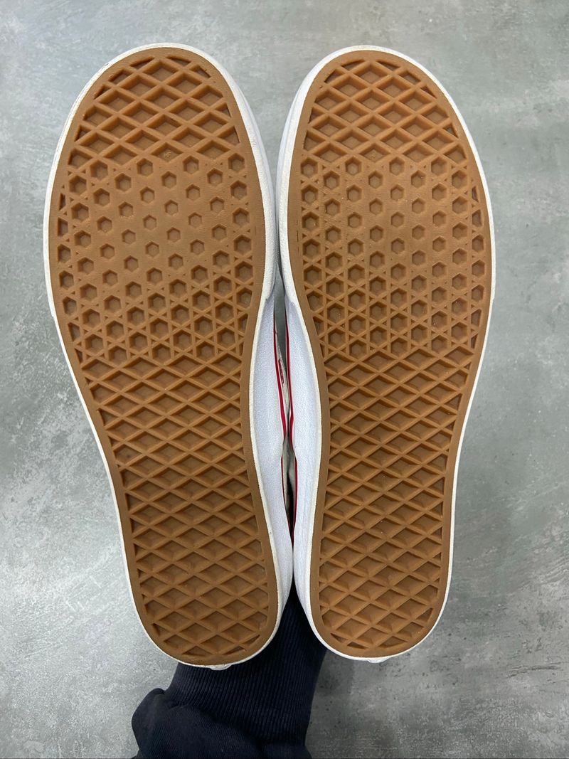 Vans Slip On Classic Checkerboard Racing Red, foto 6