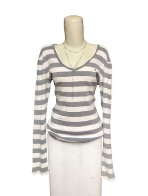 TOMMY STRIPE GREY