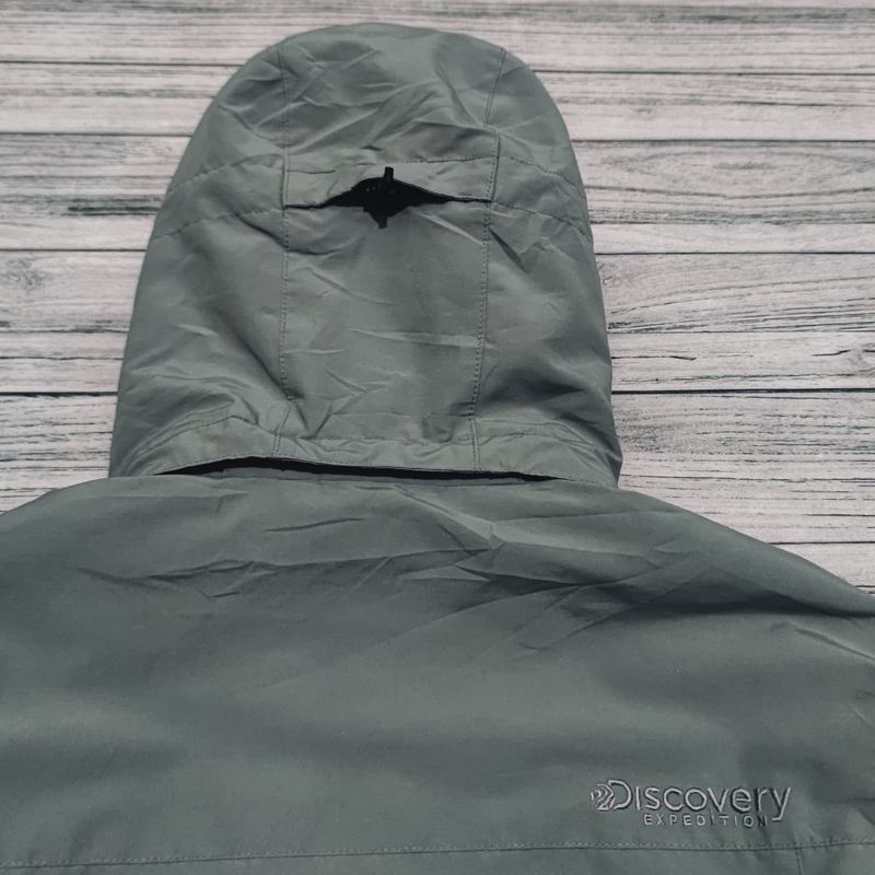 Gorpcore Casual Windbreaker Pria green, foto 6
