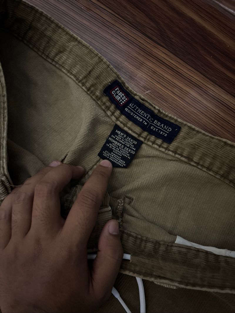 Faded Glory Corduroy Pants Cargo, foto 4