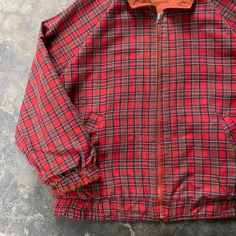 Vintage Tartan Boxy Jacket Reversible, foto 4