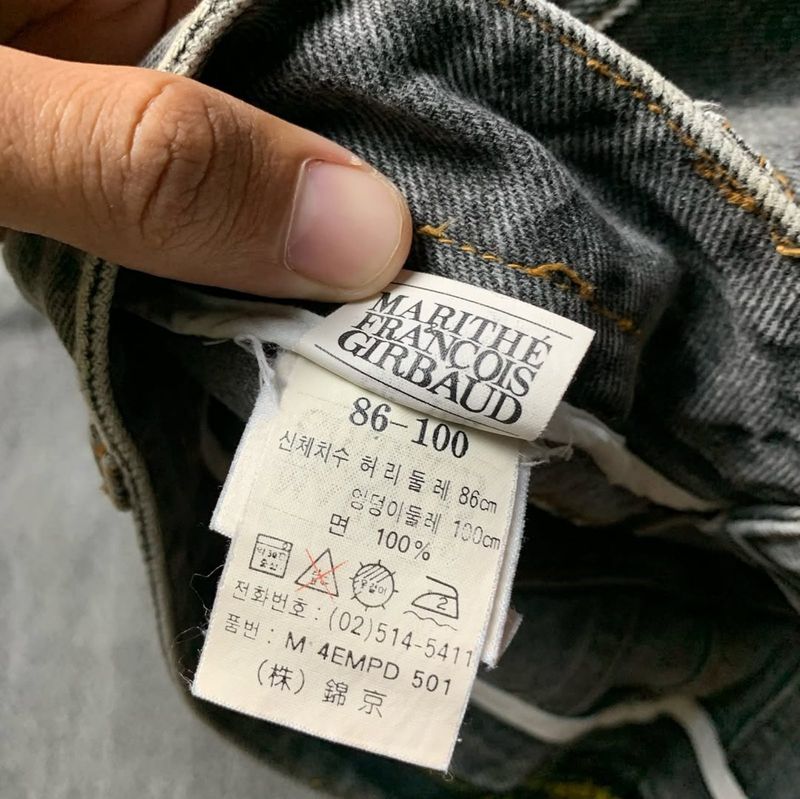 2000s Marithe Francois Girbaud Stone Washed Jeans, foto 6