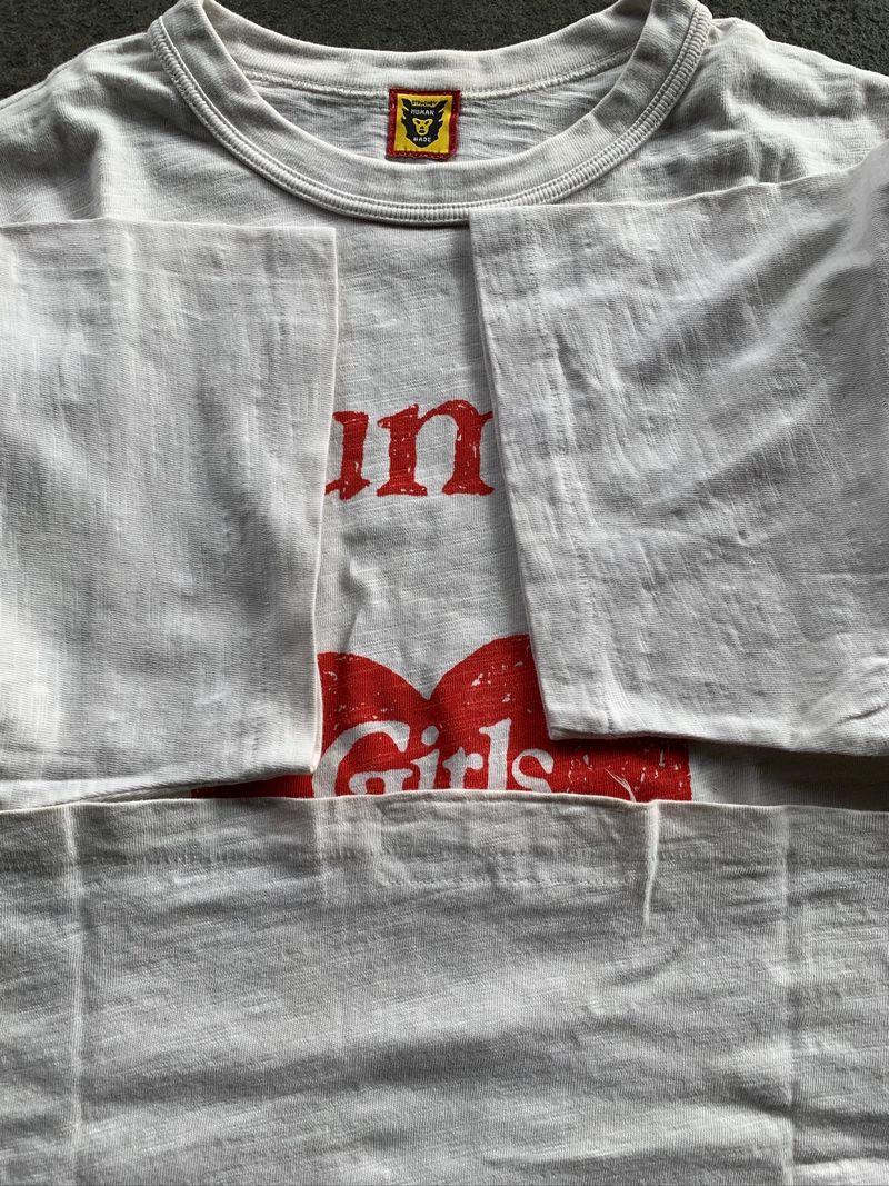 HUMAN MADE GIRLS DONT CRY WHITE TEE, foto 4