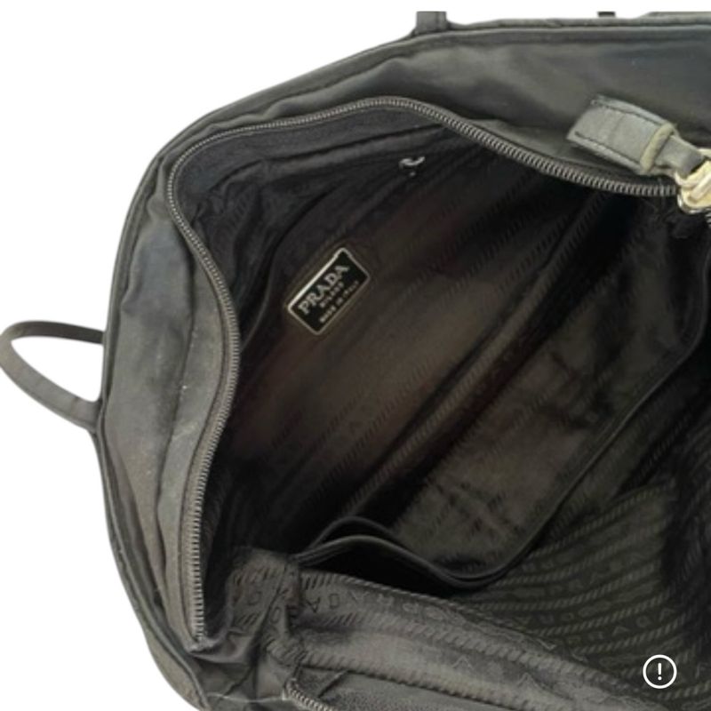 prada quilted nylon tote bag, foto 7