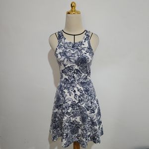H&M Casual Summer dress Wanita white black gray