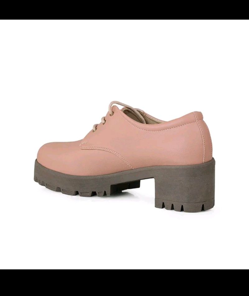 Ankle Boot Block Heel Wanita, foto 3