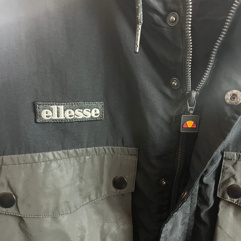 Ellesse Woven Pocket Full Zip Reflective Crop Jacket, foto 5