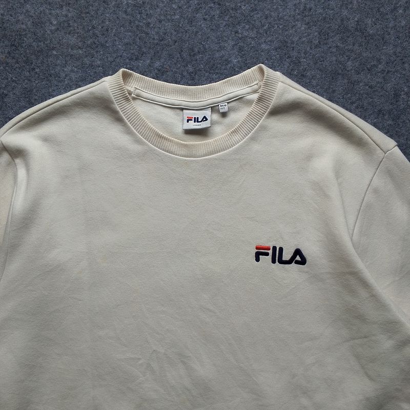 Fila Casual Sweatshirt Pria white, foto 2