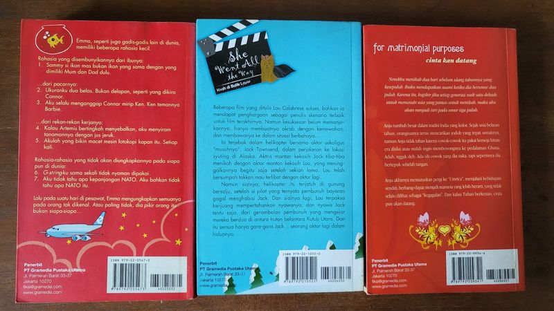 BUNDLING 3 NOVEL chiklit...🤩, foto 2