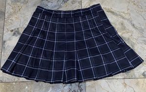 Casual Mini skirt Wanita white black