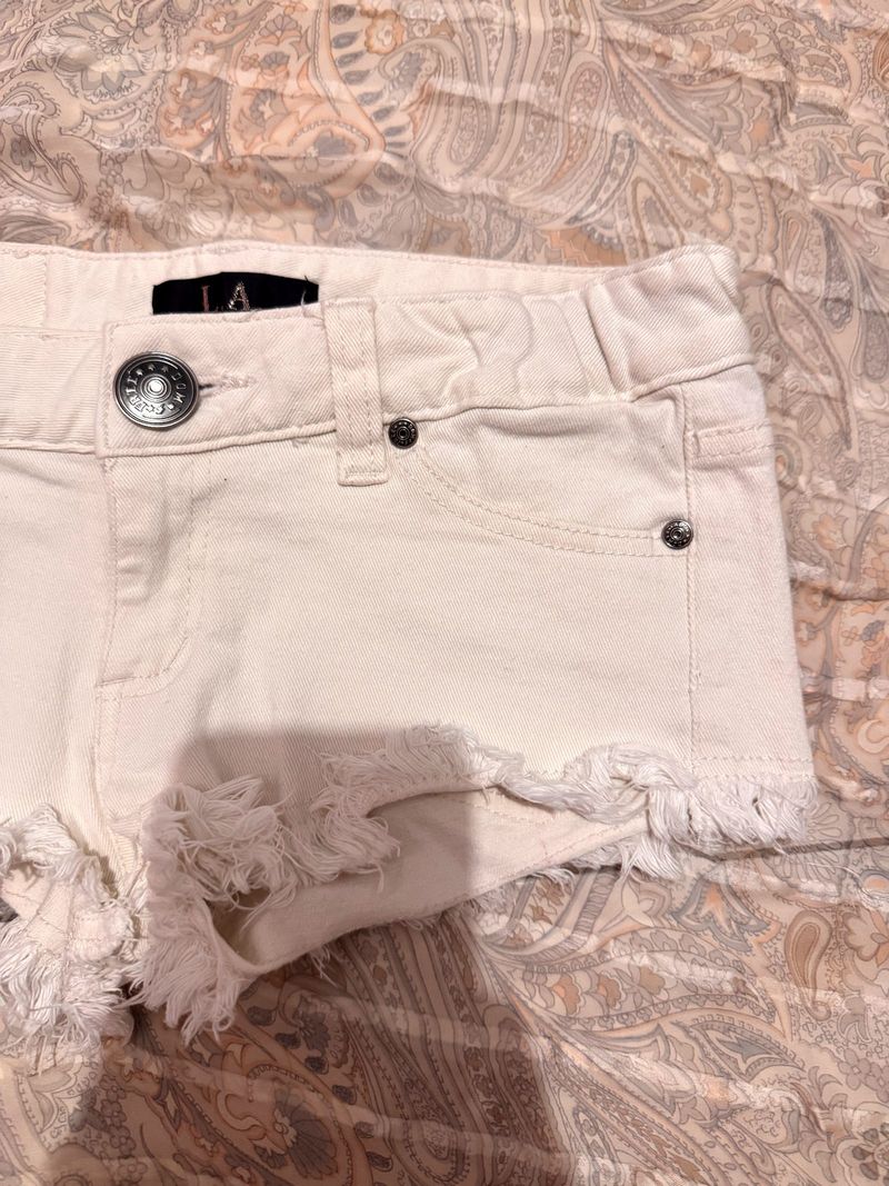 L. A Trellis shorts white, foto 5