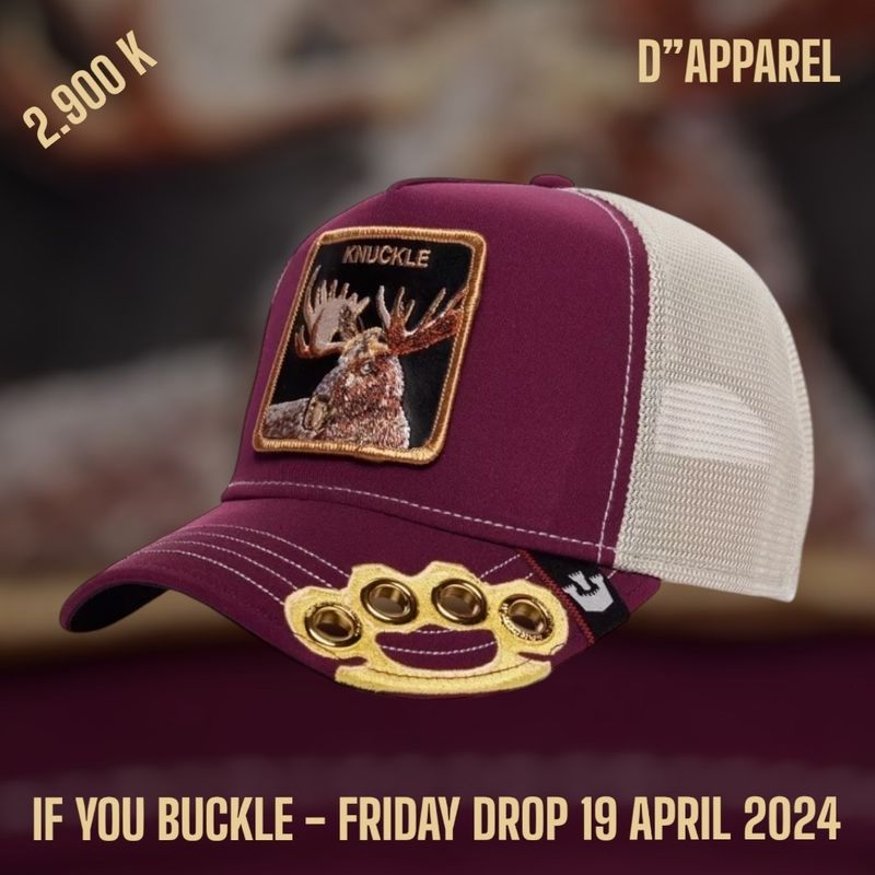 Streetwear Hat Pria burgundy, foto 2