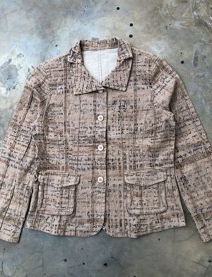 japanese vintage chere amour blazer jacket printed