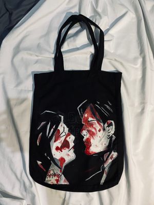 Emo Bag Pria white black