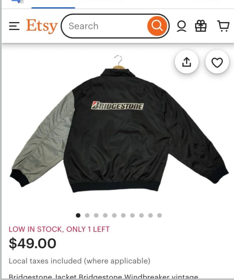 Bomber jacket Bridgestone, foto 3