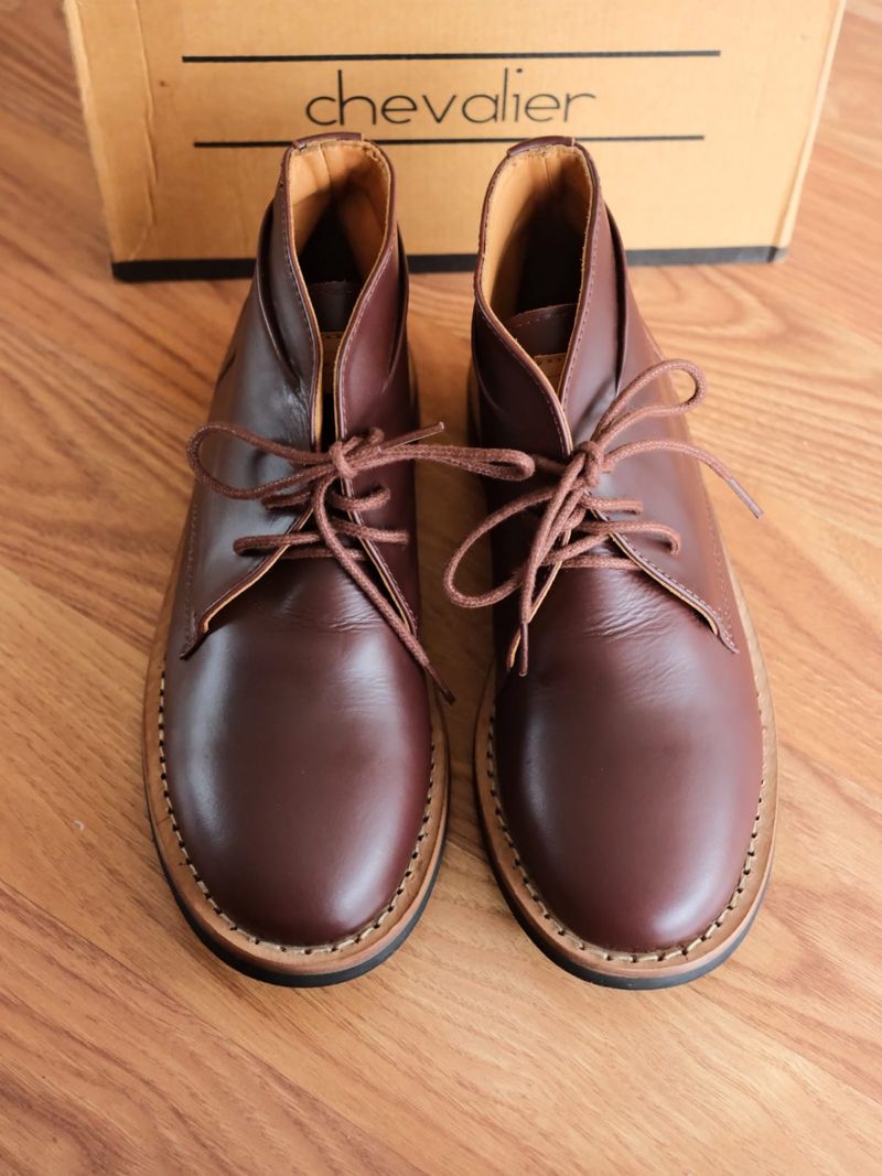 Chevalier Leather Chukka Boots, foto 3