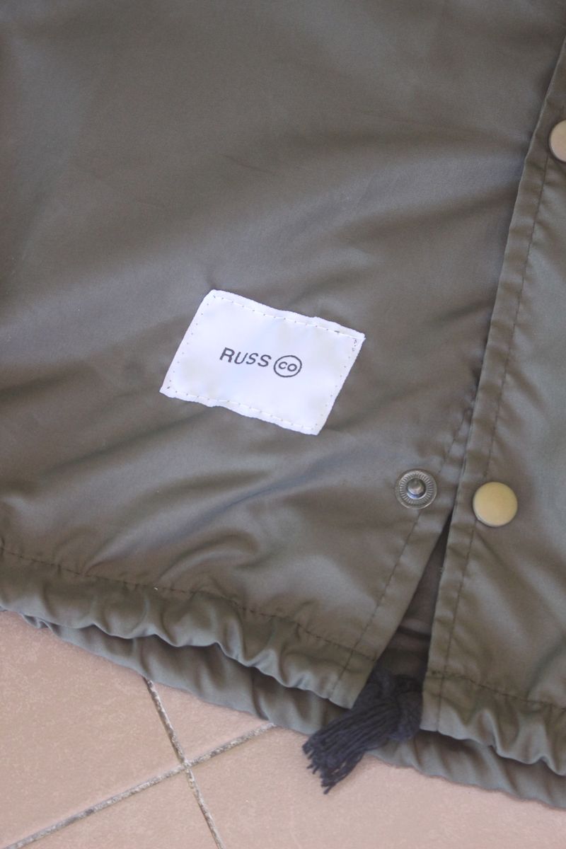 Russ & Co Jacket Windbreaker Army, foto 2