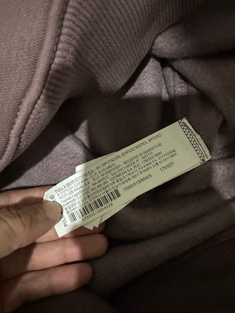 Hoodie Oversized Pull&Bear, foto 4