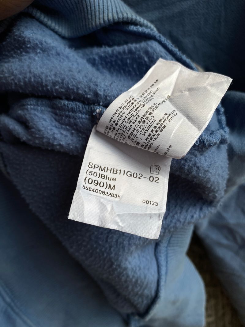 Spao Casual Hoody Pria blue, foto 3