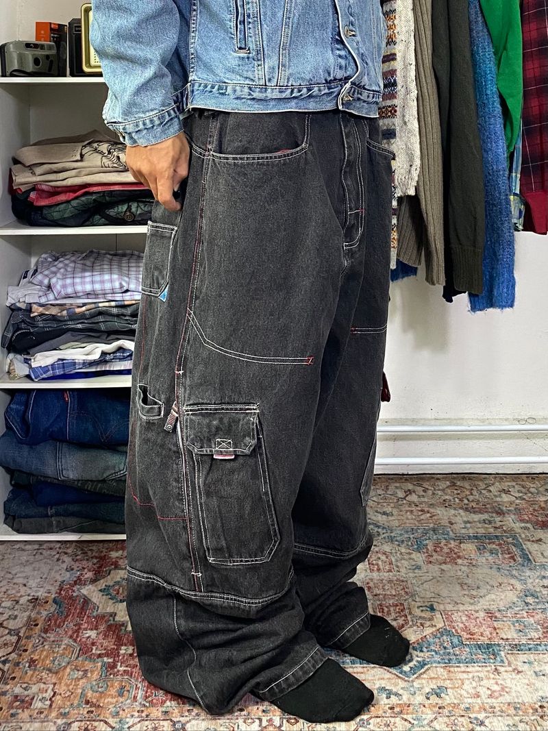 Y2K Cargo Denim Chevre, foto 2
