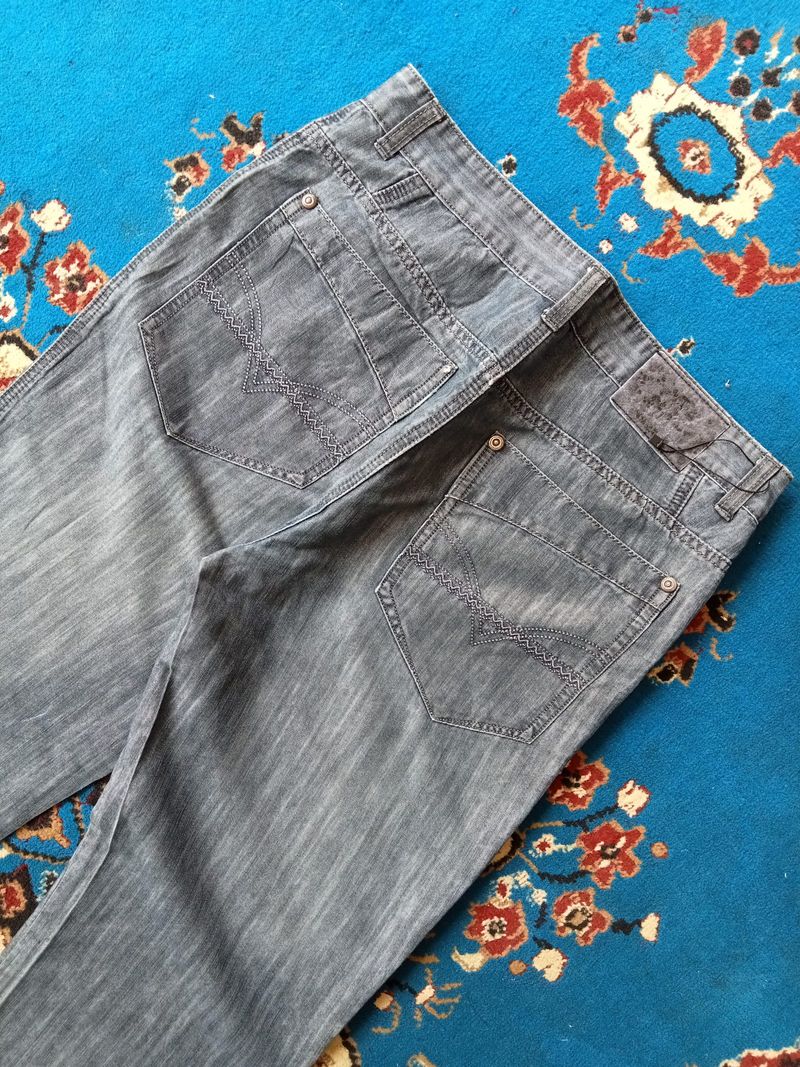 Grey Jeans Straight Cut Fit, foto 7