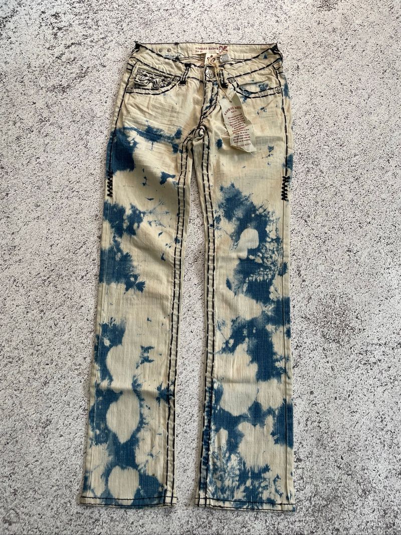 2000s Laguna - Boot cut Jeans Flared True Religion Style, foto 3