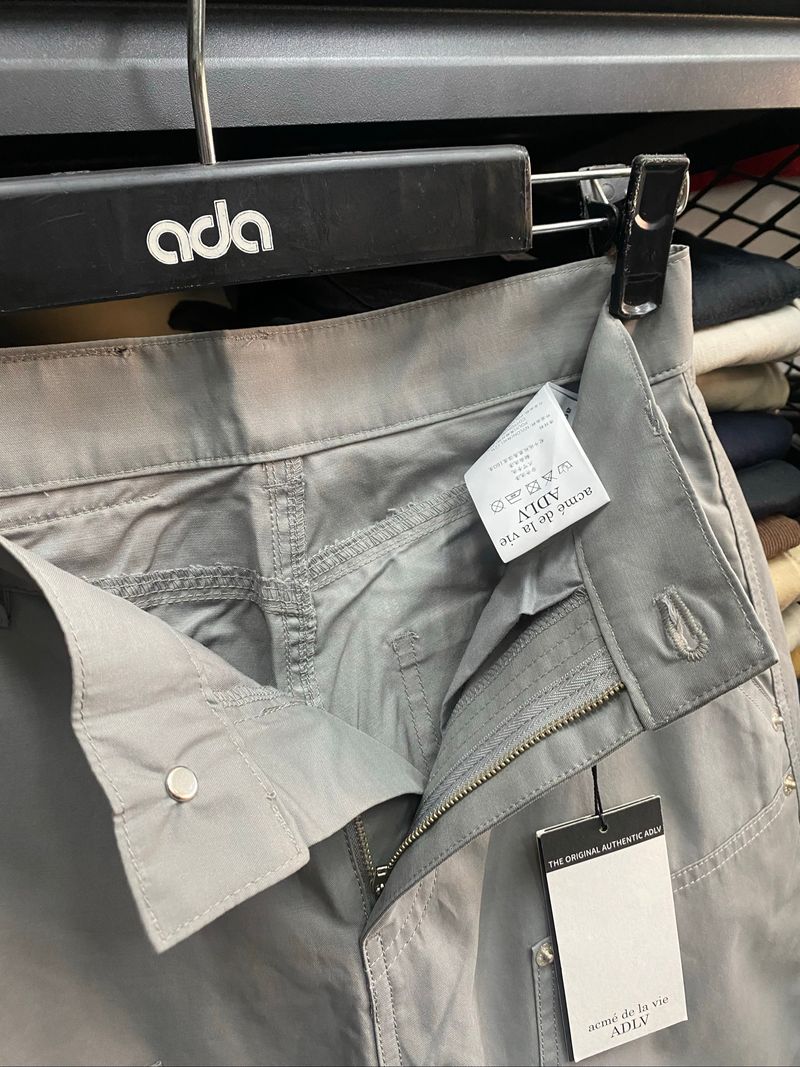 ADLV Rivet Patchwork Embroidered in Green Gray, foto 5