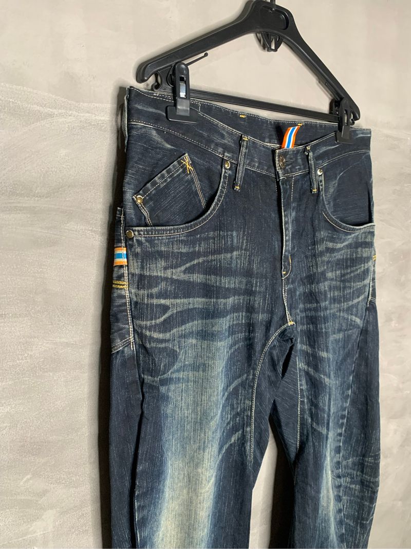 Vintage Edwin XV Function BuckleBack Baggy Denim Jeans, foto 2