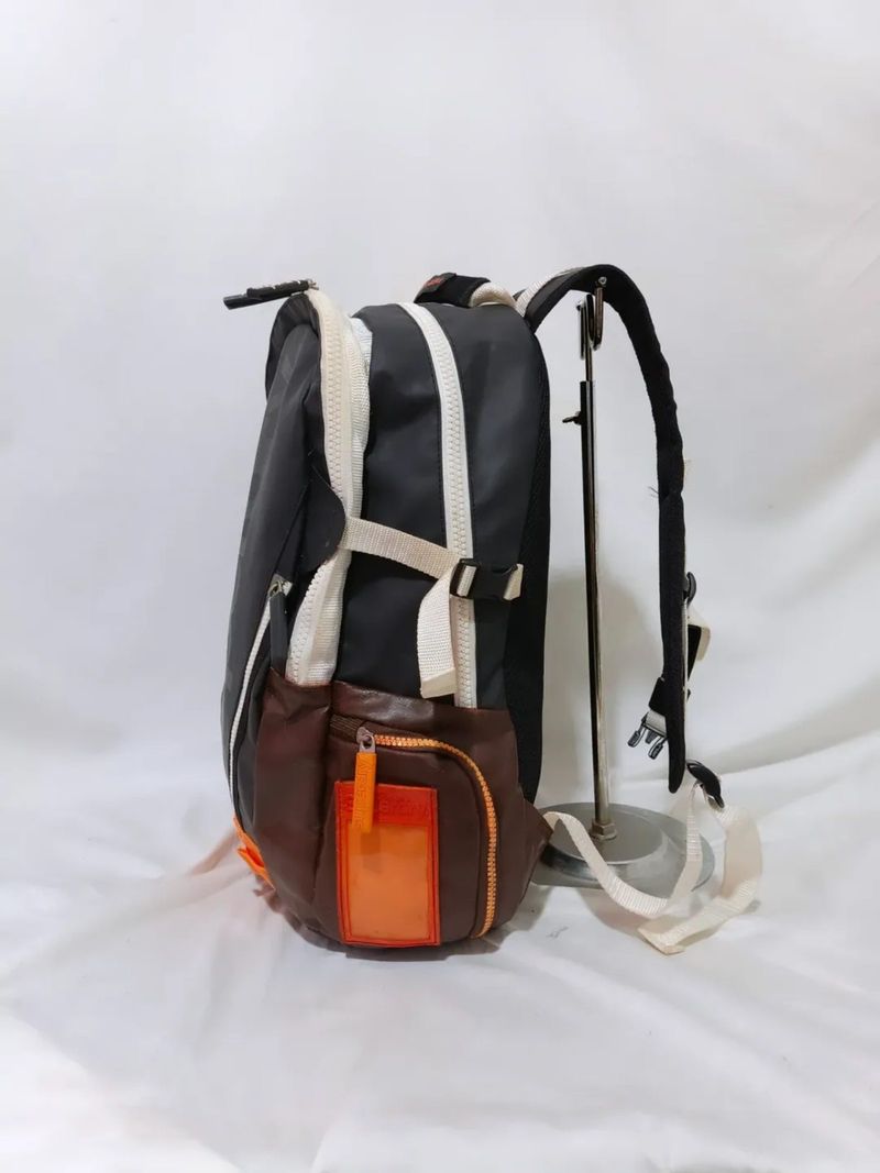 Superdry Mens Trap Black & Multicolor Waterproof Backpack Or, foto 2