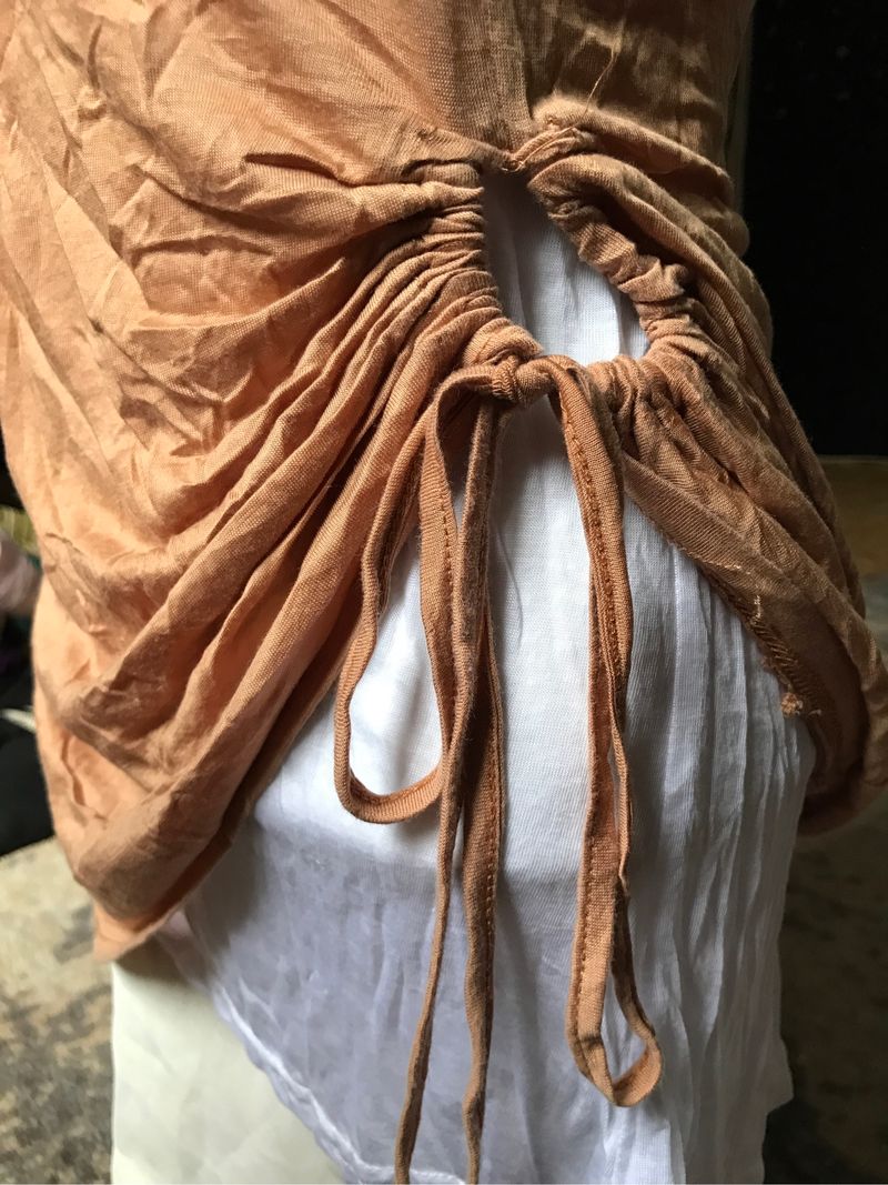 SIDE TIE TANK TOP CREAM💋, foto 3