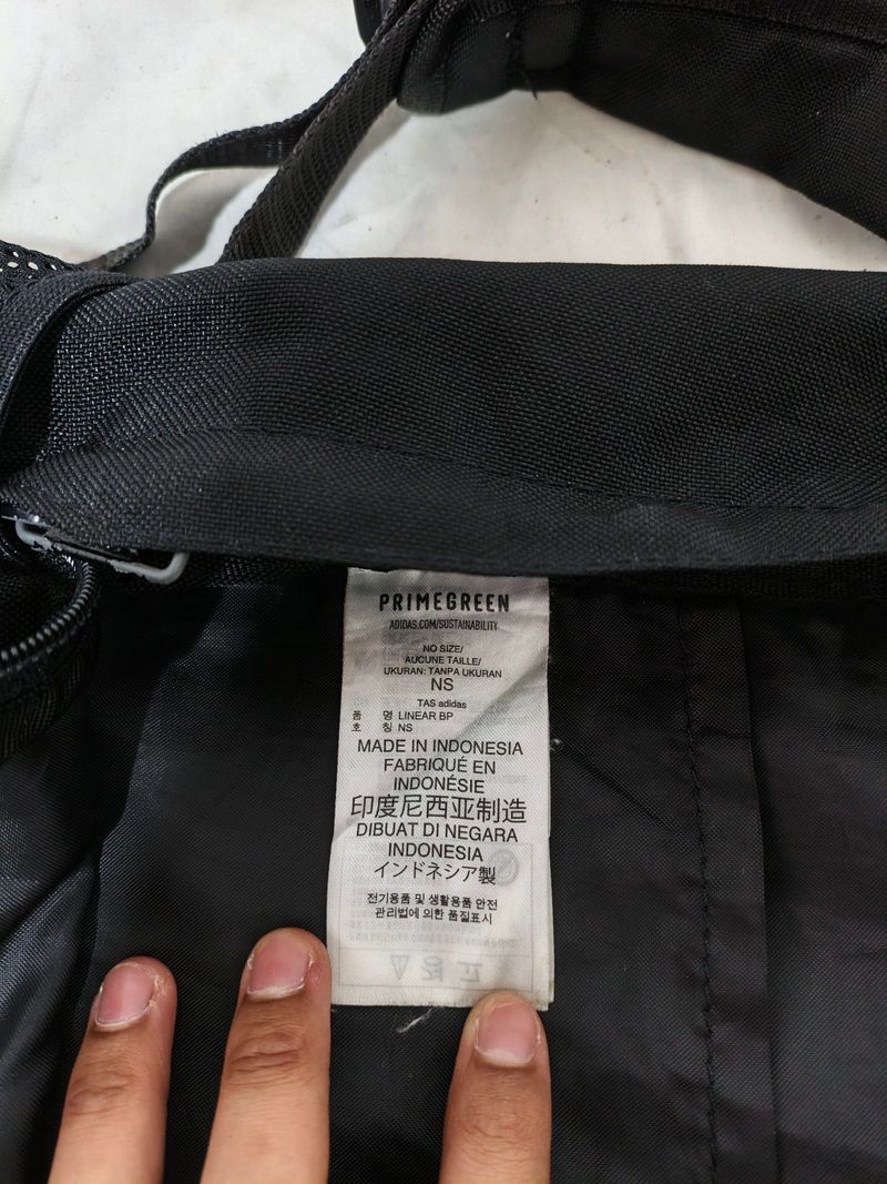 Adidas Essentials Logo Linear Fullback Backpack Original, foto 10