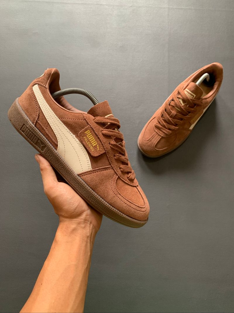 Puma Palermo Suede Brown White, foto 2